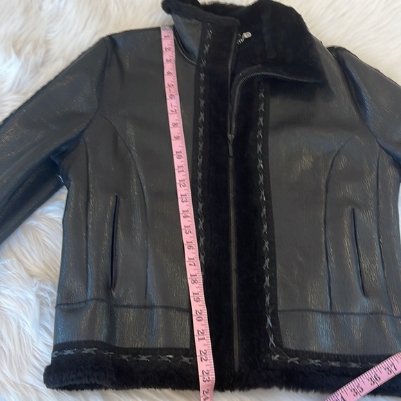 CPL Shearling and lamb leather jacket - Picture 10 of 11